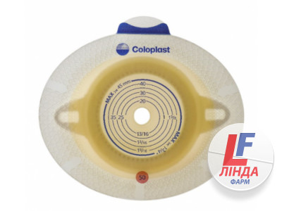 Калоприемник Coloplast 11025 SenSura Click двухкомпонентный фланец 50 мм отверстие 15-33 мм №5-0