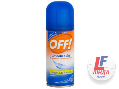 OFF Smooth&Dry Аэрозоль от комаров 100мл-0