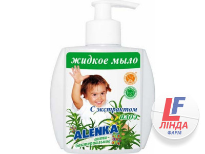 Аленка Мыло жидкое антибак.экс.алоэ 200г-0