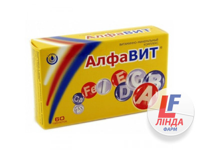 Алфавіт таблетки №60 инструкция, цена, описание | Купить в Украине по ...