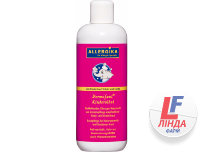 Allergika (Алергіка) Dermifant Дитяча олія для ванни 500мл-0