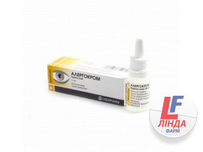 Аллергокром капли глазные 2% флакон 10мл №1-0