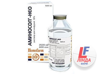 Аминосол Нео 10% раствор для инфузий флакон 500мл-0