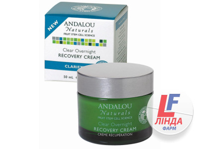 Andalou (Андалу) Крем ночной восстанавливающий Чистая здоровая кожа с комплексом бета-гидроксильных кислот 50мл-0