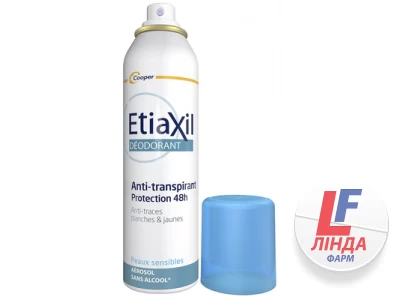 Дезодорант-антиперспірант Etiaxil Deo 48H від помірного потовиділення, аерозоль, 150 мл-0