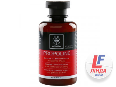 Apivita Propoline (Апивита Прополайн) Шампунь для окрашенных волос с подсолнухом и мёдом 250мл-0