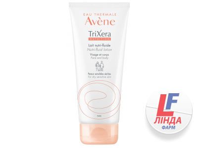 Авен (Avene) Trixera Триксера Нутришн молочко нутри-флюид для сухой чувствительной кожи лица и тела 200мл-0