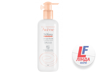 Авен (Avene) Trixera Триксера Нутришн Молочко нутри-флюид для сухой чувствительной кожи лица и тела 400мл-0