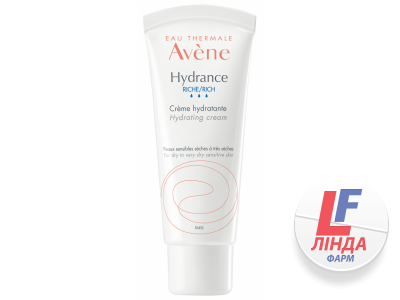 Avene (Авен) Hydrance Гидранс Рич крем увлажняющий для сухой и очень сухой чувствительной кожи 40мл-0