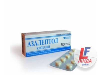Азалептол таблетки по 25 мг №50 у конт.-0