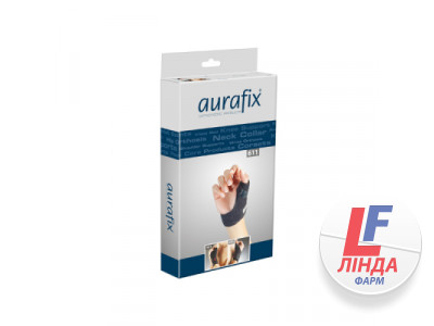 Бандаж лучезапястный сустав AURAFIX неопреновый с фиксацией пальца 605 размер универсальный правый-2