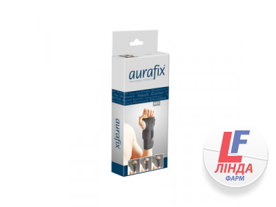 Бандаж лучезапястный сустав AURAFIX с фиксацией пальца 3608 размер универсальный правый-1
