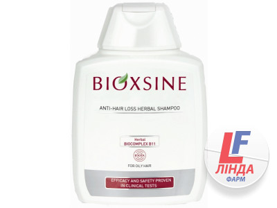 Bioxsine (Биоксин) Шампунь растительный против выпадения для жирных волос 300мл-0