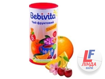 Чай Bebivita (Бебівіта) фруктовий банку 200г-0