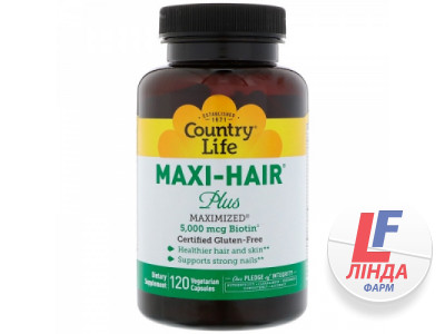 Country Life MAXI HAIR таблетки №90-0