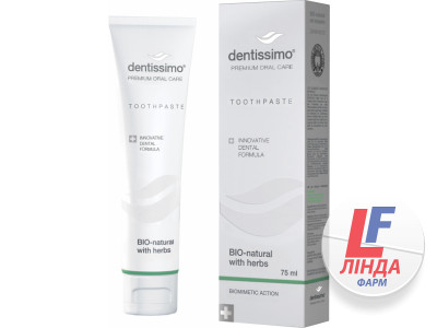 Dentissimo (Дентиссимо) Зубная паста Био-Натурал с травами 75мл-0