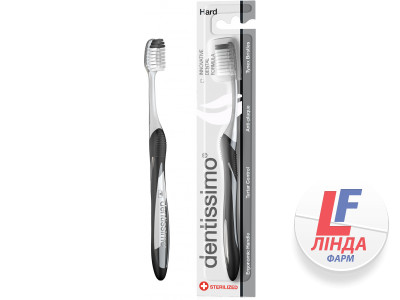 Dentissimo (Дентіссімо) Зубна щітка Хард жорстка-0