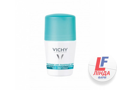Vichy (Виши) Дезодорант-антиперспирант шариковый 48 часов против белых следов и желтых пятен 50мл-0