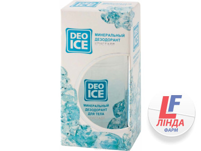 Дезодорант DEO ICE (Део Айс) на мінеральній основі кристал 100г-0