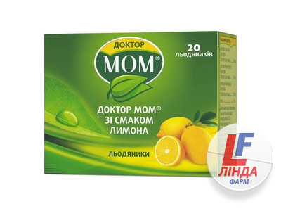 Доктор МОМ со вкусом лимона леденцы №20-0