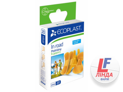 Ecoplast (Екопласт) Пластир медичний набір У дорогу на тканинній основі 20шт-0