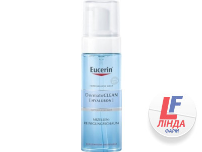 Пенка Eucerin 83577 DermatoClean мицеллярная очищающая для чувствительной кожи всех типов, 150 мл-0