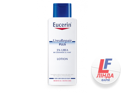 Eucerin (Эуцерин) 5% UreaRepair Plus Урея Лосьон легкий увлажняющий для тела для сухой кожи 250мл-0