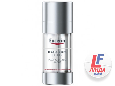 Eucerin (Еуцерин) Hyaluron-Filler Гіалурон-Філлер Нічна сироватка пілінг та наповнення 30мл-0