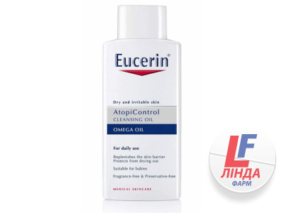 Eucerin (Еуцерин) AtopiControl АтопіКонтроль Очищувальна олія для атопічної шкіри тіла 400мл-0