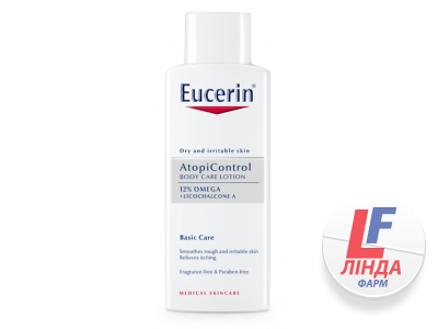Eucerin (Еуцерин) AtopiControl АтопіКонтроль Лосьйон для атопічної шкіри тіла 250мл-0