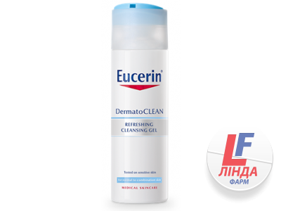 Eucerin (Эуцерин) DermatoCLEAN Мягкий очищающий гель для умывания для нормальной и комбинированной кожи 200мл-0