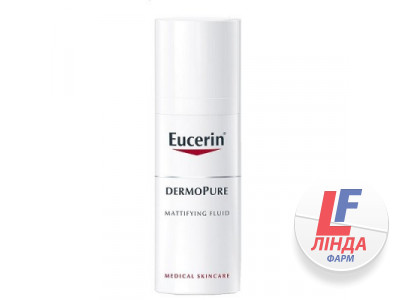 Eucerin (Еуцерин) DermoPURIFYER Матуючий флюїд для проблемної шкіри 50мл-0