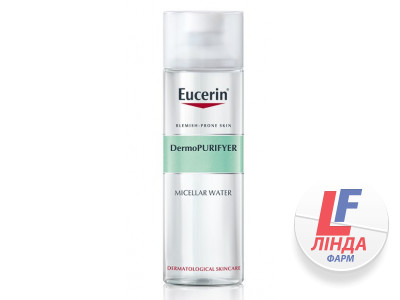 Eucerin (Эуцерин) DermoPURIFYER Мицелярный раствор для проблемной кожи 200мл-0