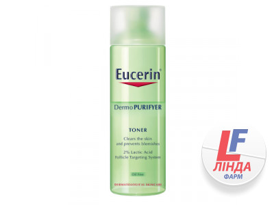 Eucerin (Эуцерин) DermoPURIFYER Тоник очищающий для проблемной кожи 200мл-0
