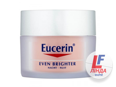 Eucerin (Еуцерин) EvenBrighter ІвенБрайтер Нічний крем для обличчя, що депігментує, 50мл-0