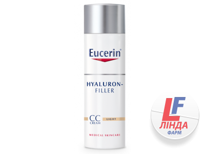 Eucerin (Еуцерин) Hyaluron-Filler Гіалурон-Філлер CC Крем (світлий відтінок) 50мл-0