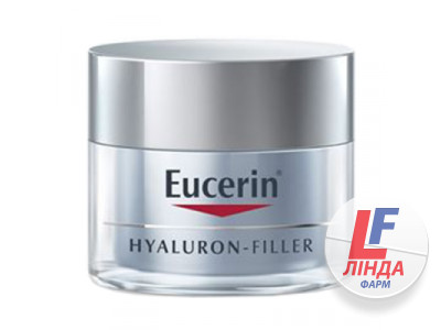 Eucerin (Эуцерин) Hyaluron-Filler Гиалурон-Филлер Дневной крем от морщин для всех типов кожи SPF30 50мл-0