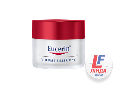 Eucerin (Еуцерин) Hyaluron-Filler Гіалурон-Філлер Вольюм-Ліфт Денний крем для відновлення контуру обличчя для нормальної та комбінованої шкіри 50мл-0