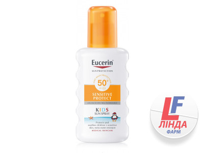 Eucerin (Эуцерин) Kids Sun Солнцезащитный спрей для детей SPF50 200мл-0