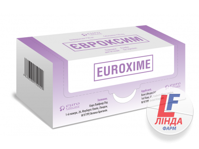 Євроксим порошок д/ін. по 750 мг №10 у флак.-0