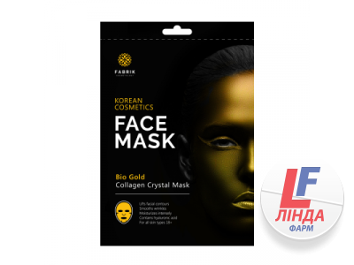 Fabrik Cosmetology Фабрик Косметолоджи Гидрогелевая маска для лица с био золотом и коллагеном Bio Gold 50г-0
