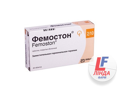 Фемостон комбі-упак.: таб., в/плів. обол. 2 мг/10 мг №28-0