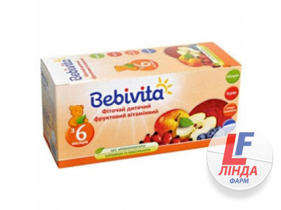Фіточай Bebivita (Бебівіта) фруктовий вітамінний 1.5г №20-0