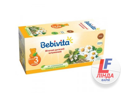Фиточай Bebivita (Бебивита) желудочный 1.5г №20-0