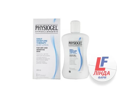 Лосьйон для тіла Physiogel для щоденного зволоження сухої і чутливої шкіри, 200 мл-0