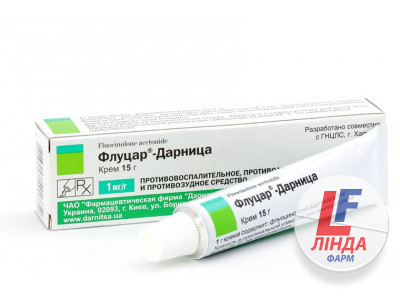 Флуцар-Дарниця крем 1 мг/г по 15 г у тубах-0