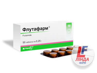Флутафарм таблетки 250 мг №50-0