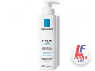La Roche-Posay Lipikar (Ля Рош-Позе Липикар) Флюид увлажняющий смягчающий защитный для лица и тела против раздражений и зуда 400мл-0