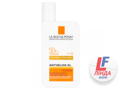 La Roche-Posay Anthelios XL (Ля Рош-Позе Антгеліос) Флюїд сонцезахисний ультралегкий для обличчя SPF50 50мл-0