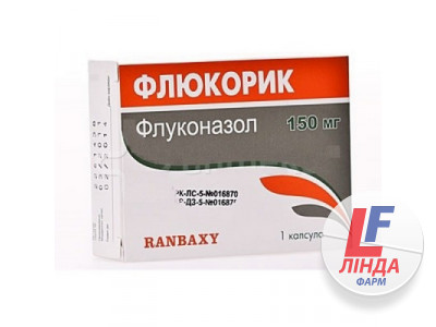 Флюкорик капсули по 150 мг №1-0